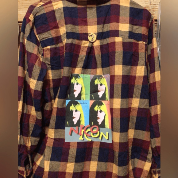 No Brand Tops - NEW! Custom Upcycled Boho Flannel Shirt